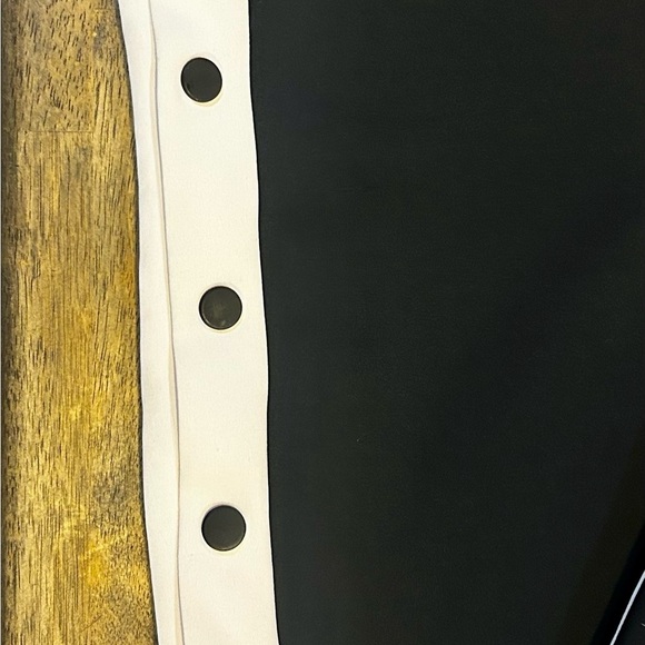 Shape Soft and Cozy Black and White Track Wide-Leg Pants - Picture 3 of 5